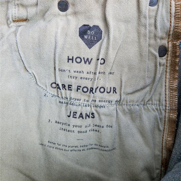 Men’s Slim Tapered Jeans 30x32 Medium Wash Stretch Denim Blue Modern | Madewell - Picture 7 of 14